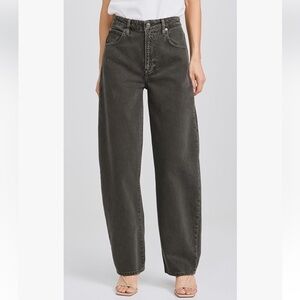 FRAME Women’s Long Barrel Jeans